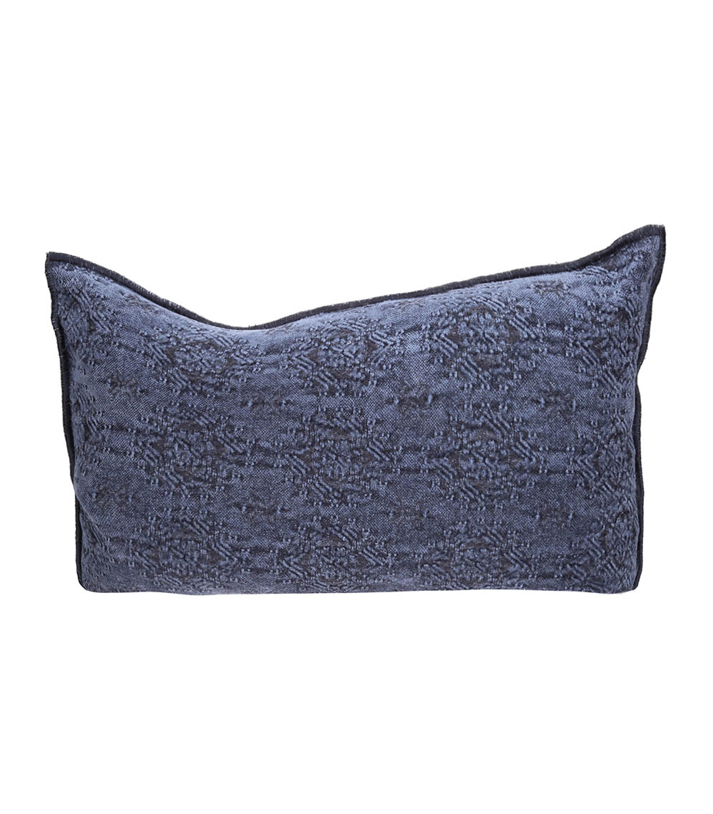 Jacquard stone washed cushion 30 x 50 cm kilim riviera Maison de Vacances