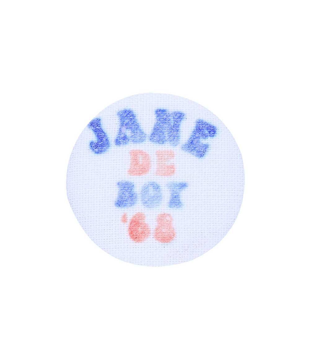 Badge en tissu Jane de Boy '68 Newtone