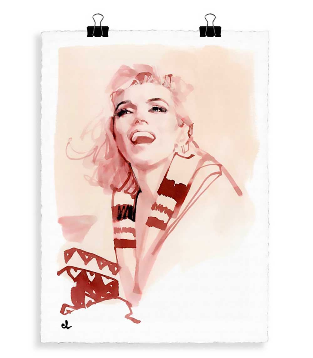 Portrait M2 Marilyn Monroe 56 x 76 cm Image Republic