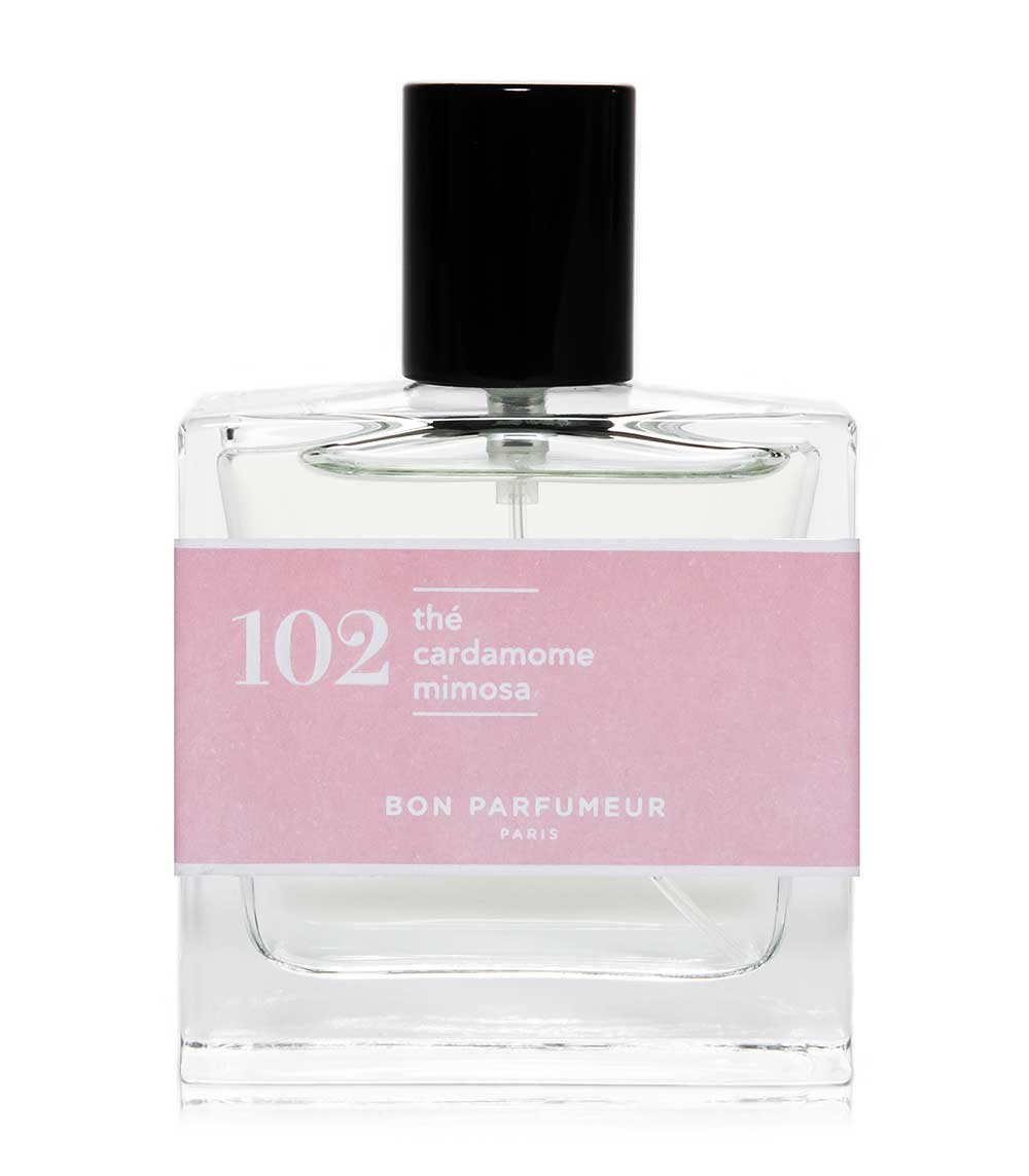 Eau de Parfum 102 Thé, Cardamome, Mimosa 30 ml Bon Parfumeur
