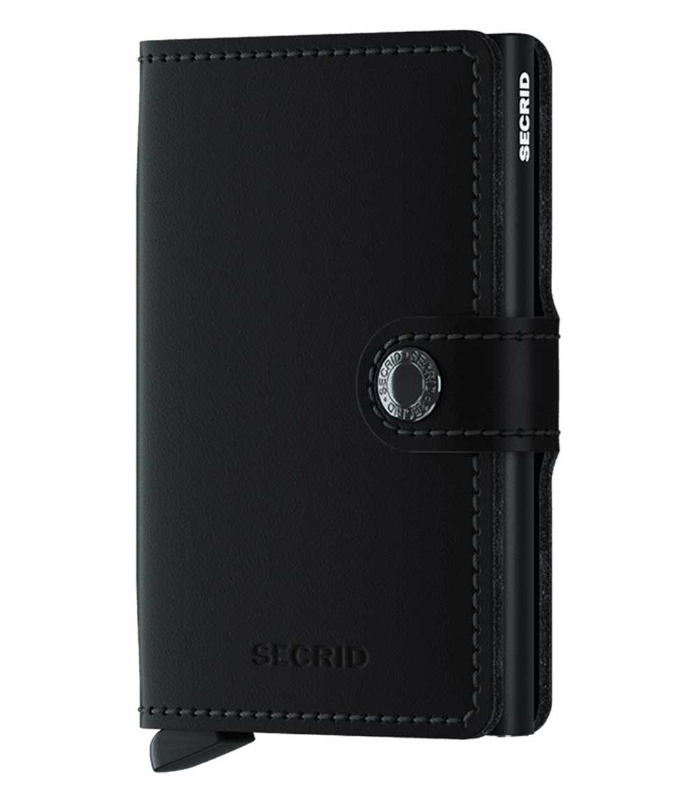 Miniwallet Card Case Matte black Secrid