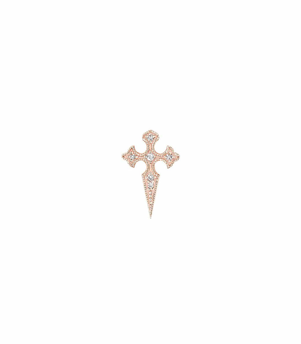 Blood Diamonds earrings Rose gold Stone Paris
