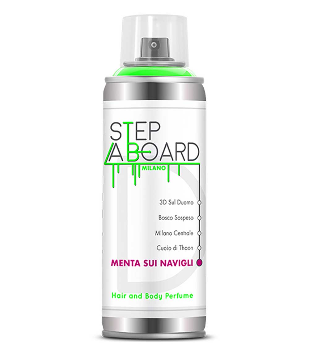 Hair & body Perfume Menta sui Navigli 150 ml Step Aboard
