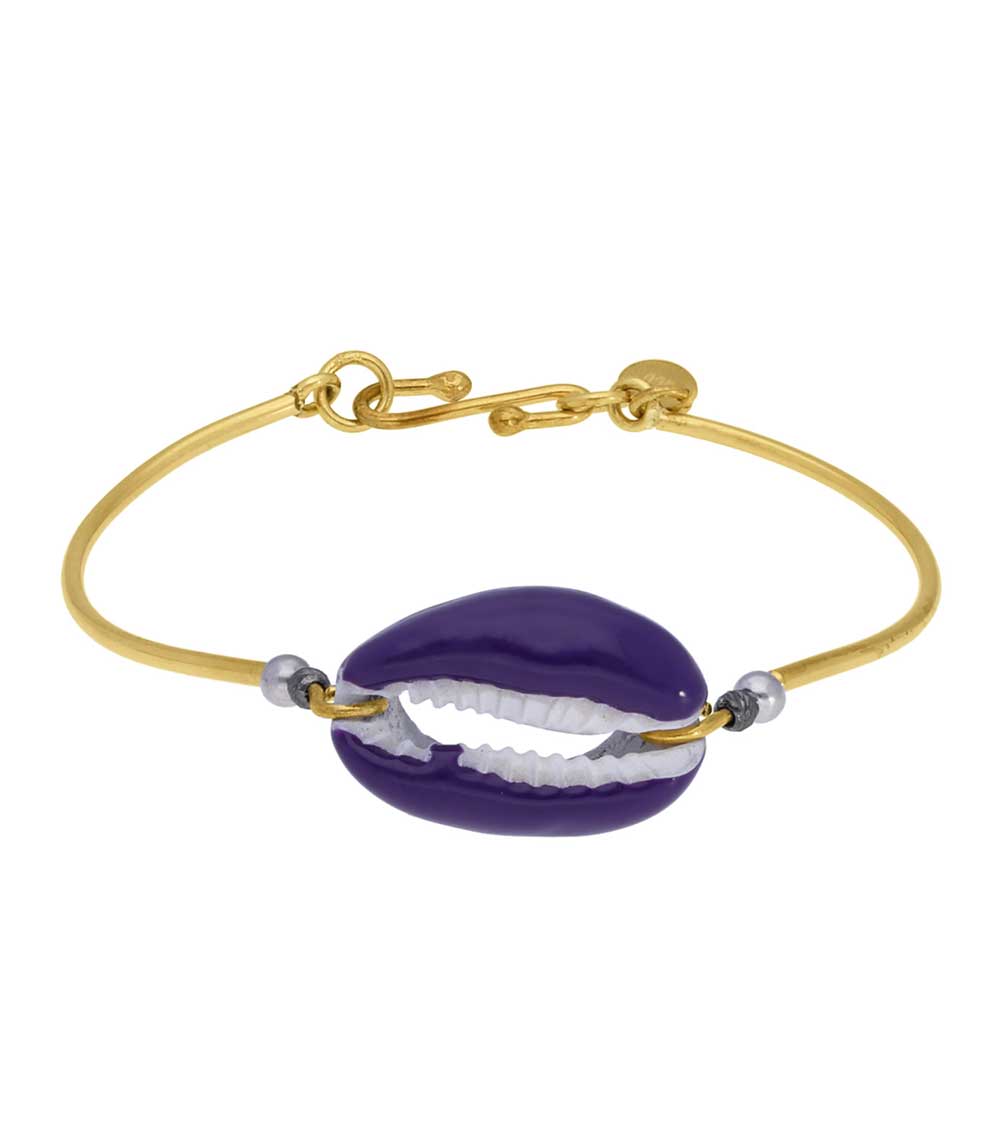 Pino Bracelet with gold-plated hoops Maison Irem