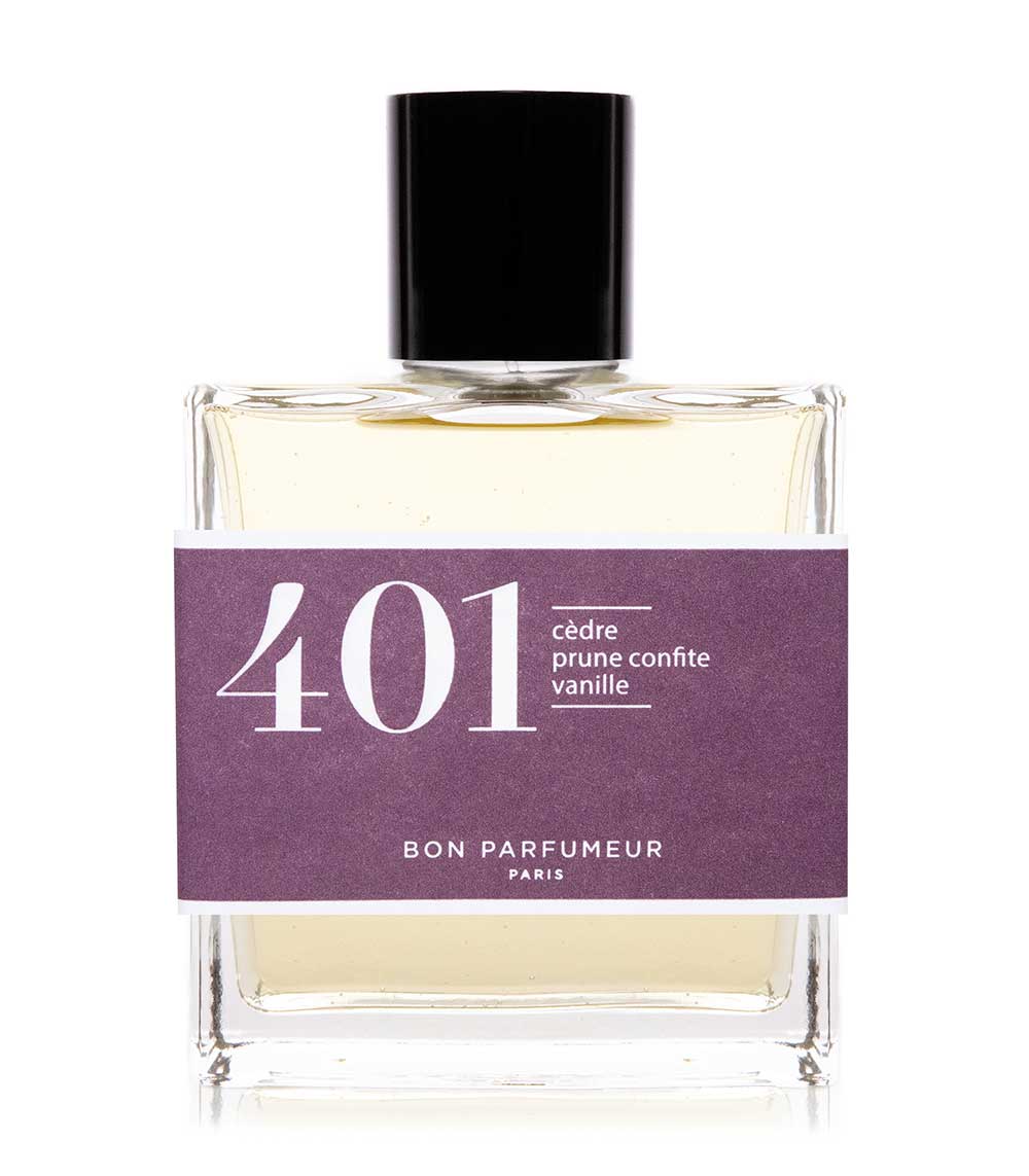 Eau de Parfum 401 Cèdre, Prune confite, Vanille 100 ml Bon Parfumeur