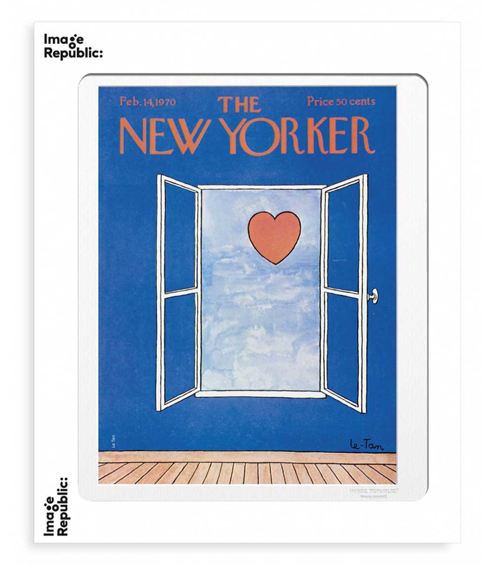 The-New-Yorker 192 Le Tan Valentine's day 40 x 50 cm Image Republic