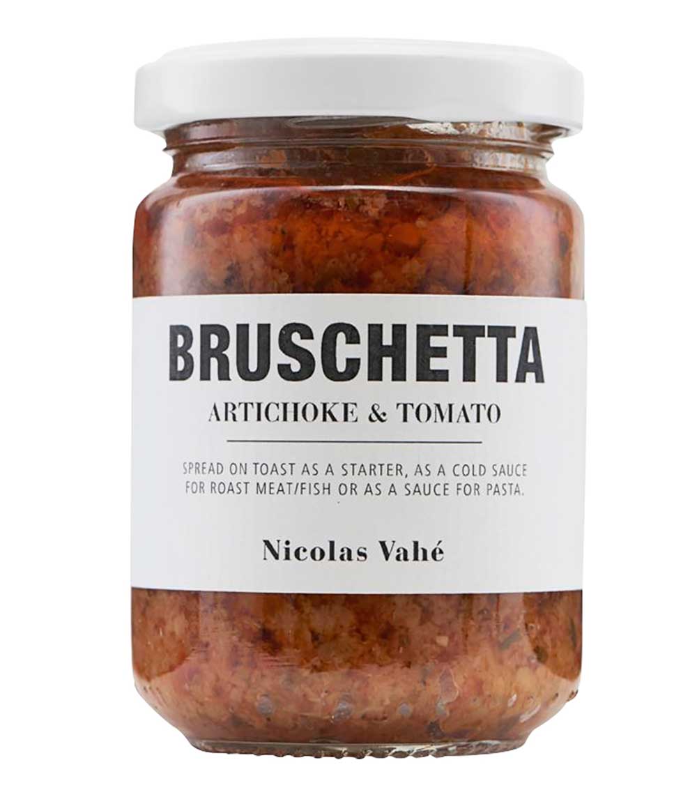 Sauce Bruschetta artichaut & tomate Nicolas Vahé