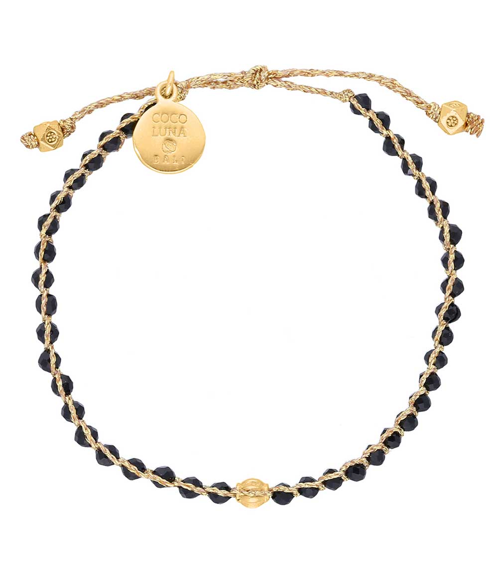 Bracelet Be Mine Agate noire Coco Luna Jane de Boy