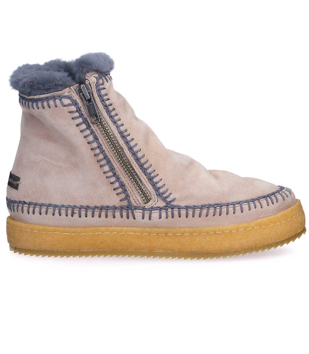 Boots Setsu Crochet Sand Suede laidback london Jane de Boy