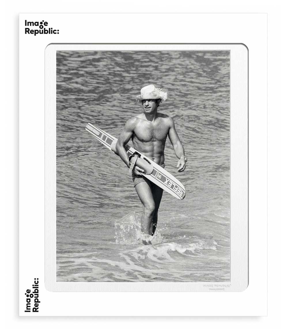 Belmondo Water Ski Poster 40 x 50 cm Image Republic