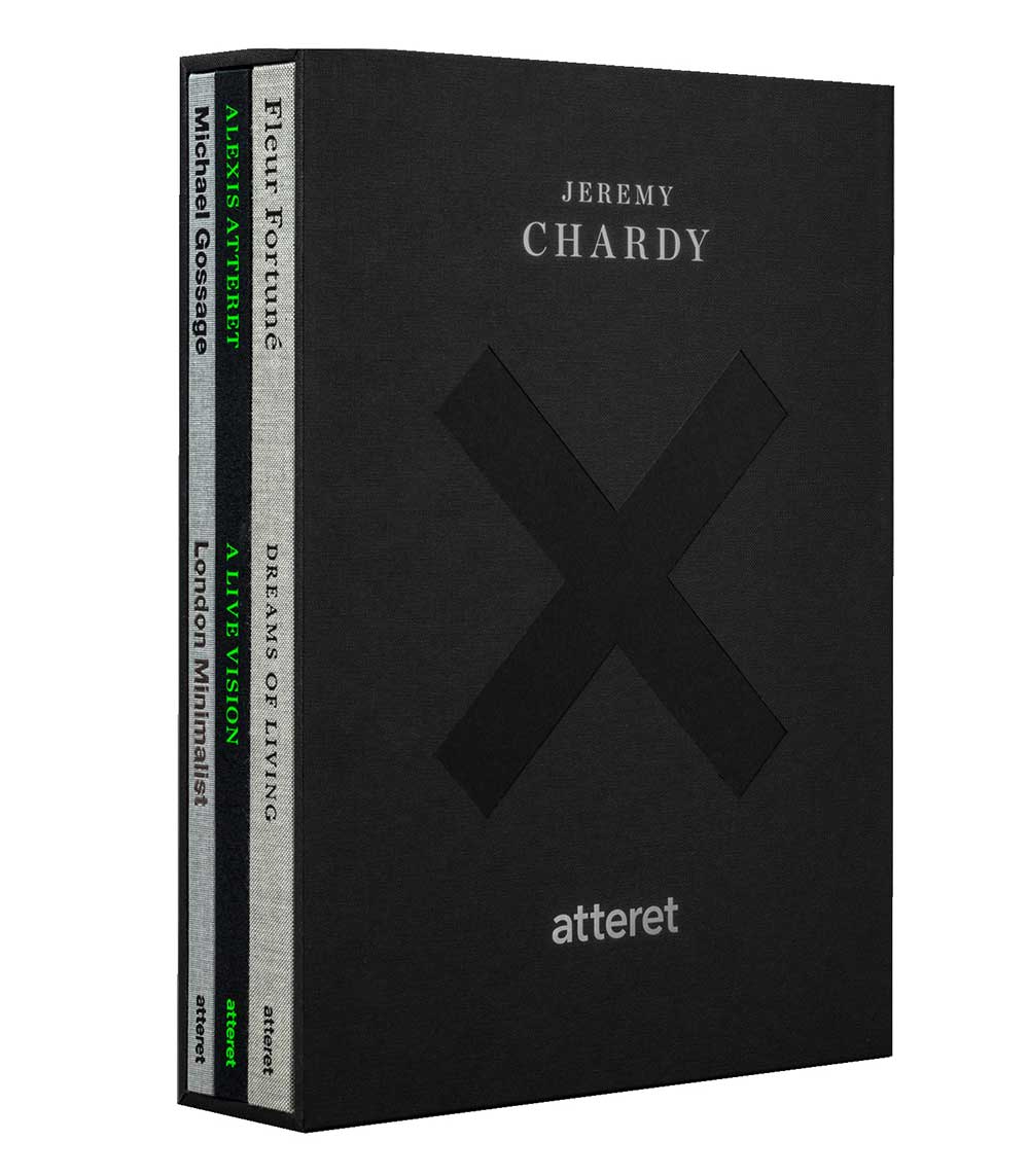 Coffret 3 livres Jérémy Chardy x Alexis Atteret  Atteret
