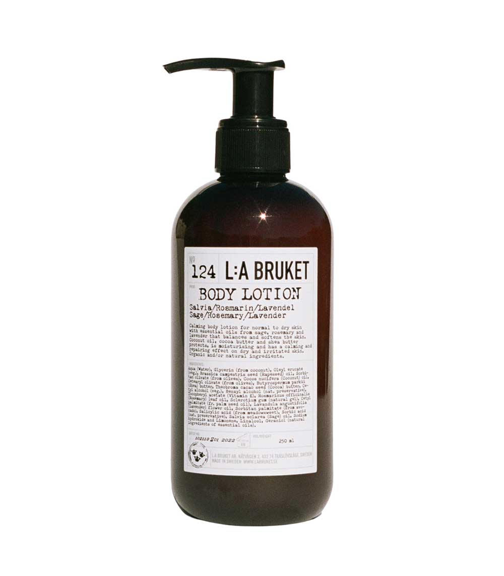 Body Lotion n°124 Sage, Rosemary and Lavender 250 ml L:a Bruket