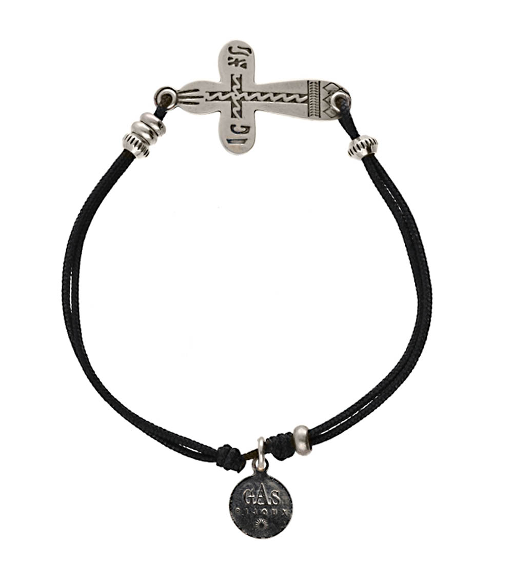 silver bracelet cross