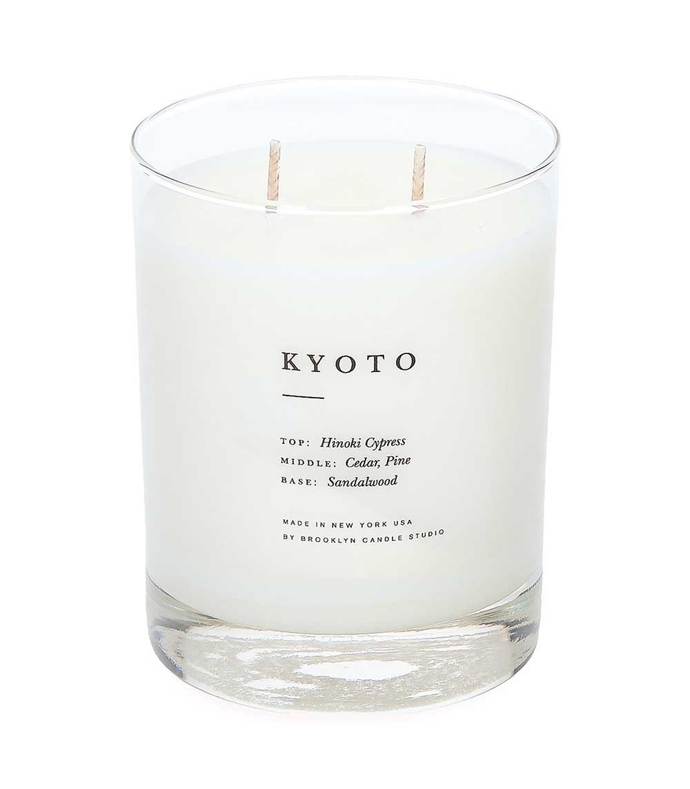 Bougie végétale parfumée Escapist Kyoto Brooklyn Candle Studio