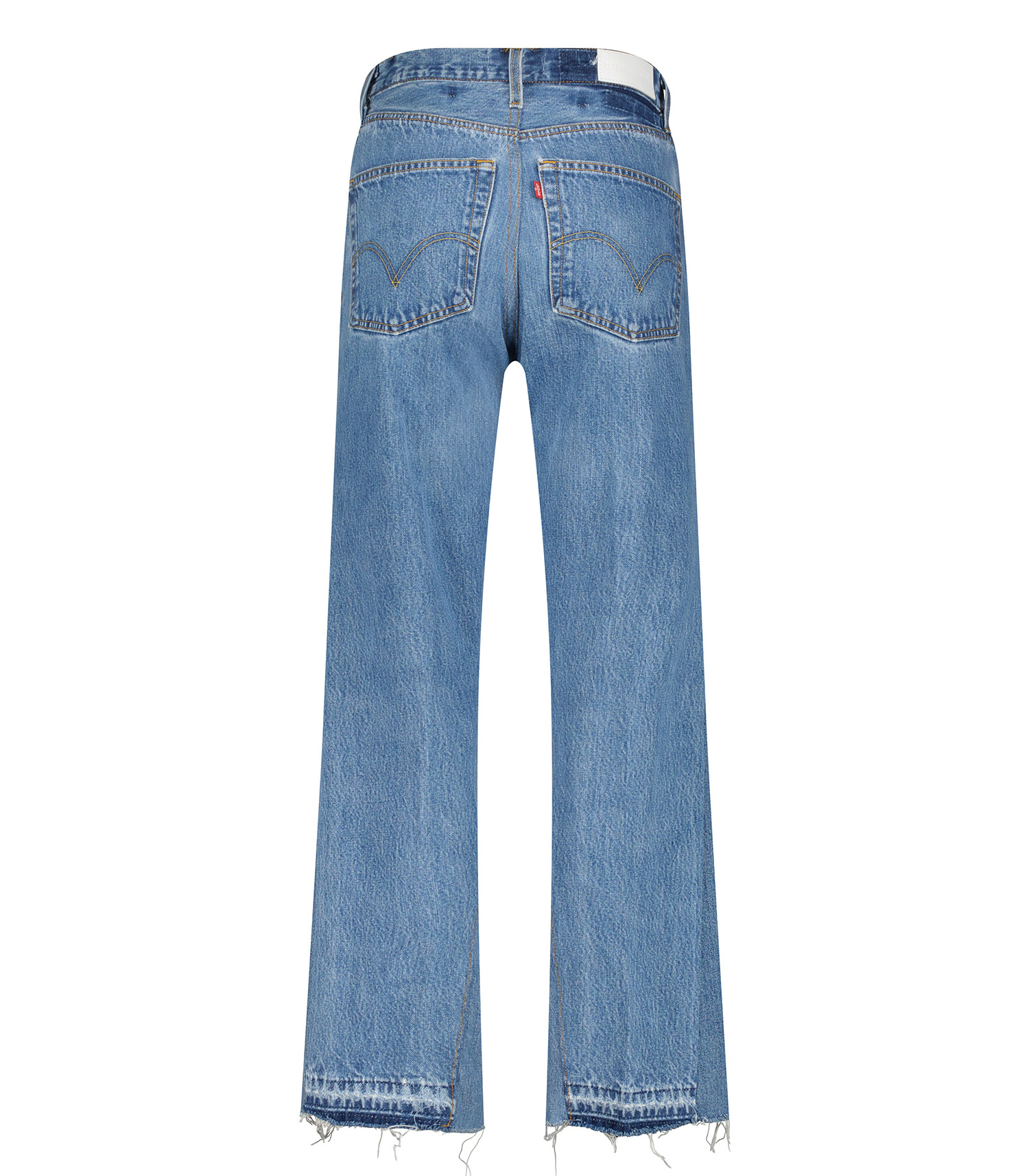 70s Ultra High Rise Wide Leg Indigo Jeans