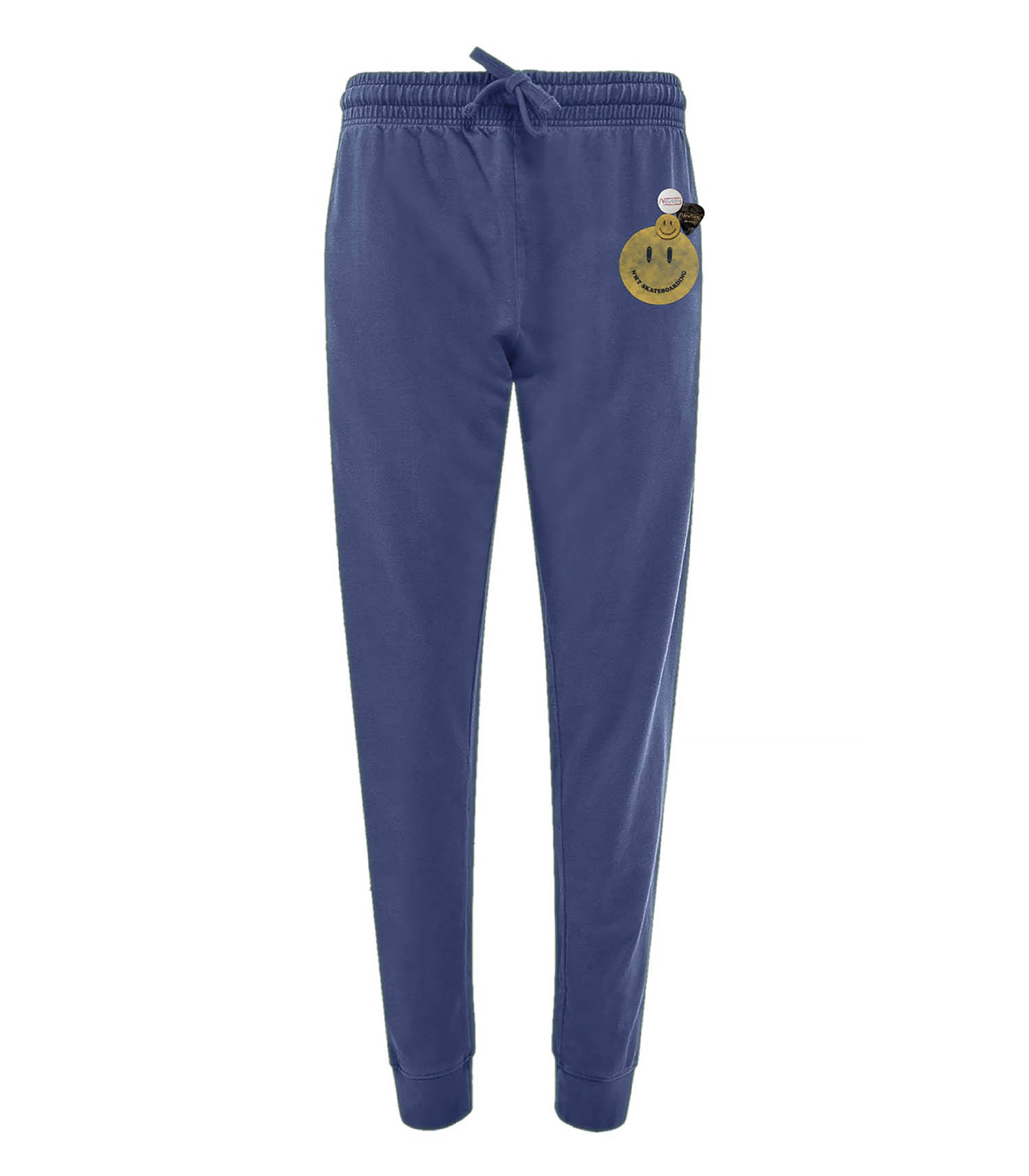 Pantalon de jogging Jogger Smiley Bleu Newtone - Jane de Boy