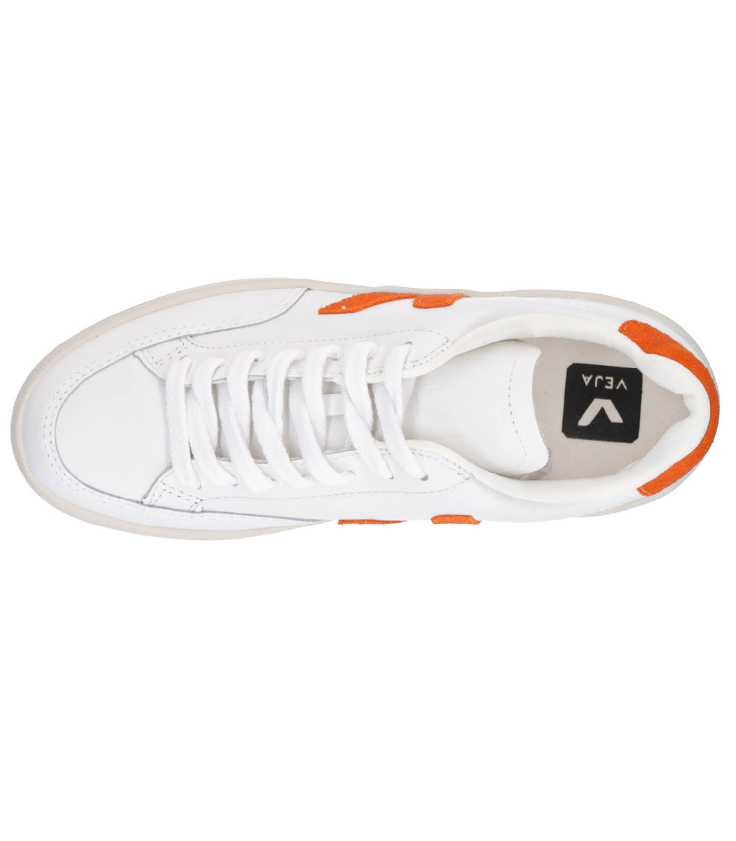 Sneakers V-12 Leather White Pumpkin Veja - Jane de Boy