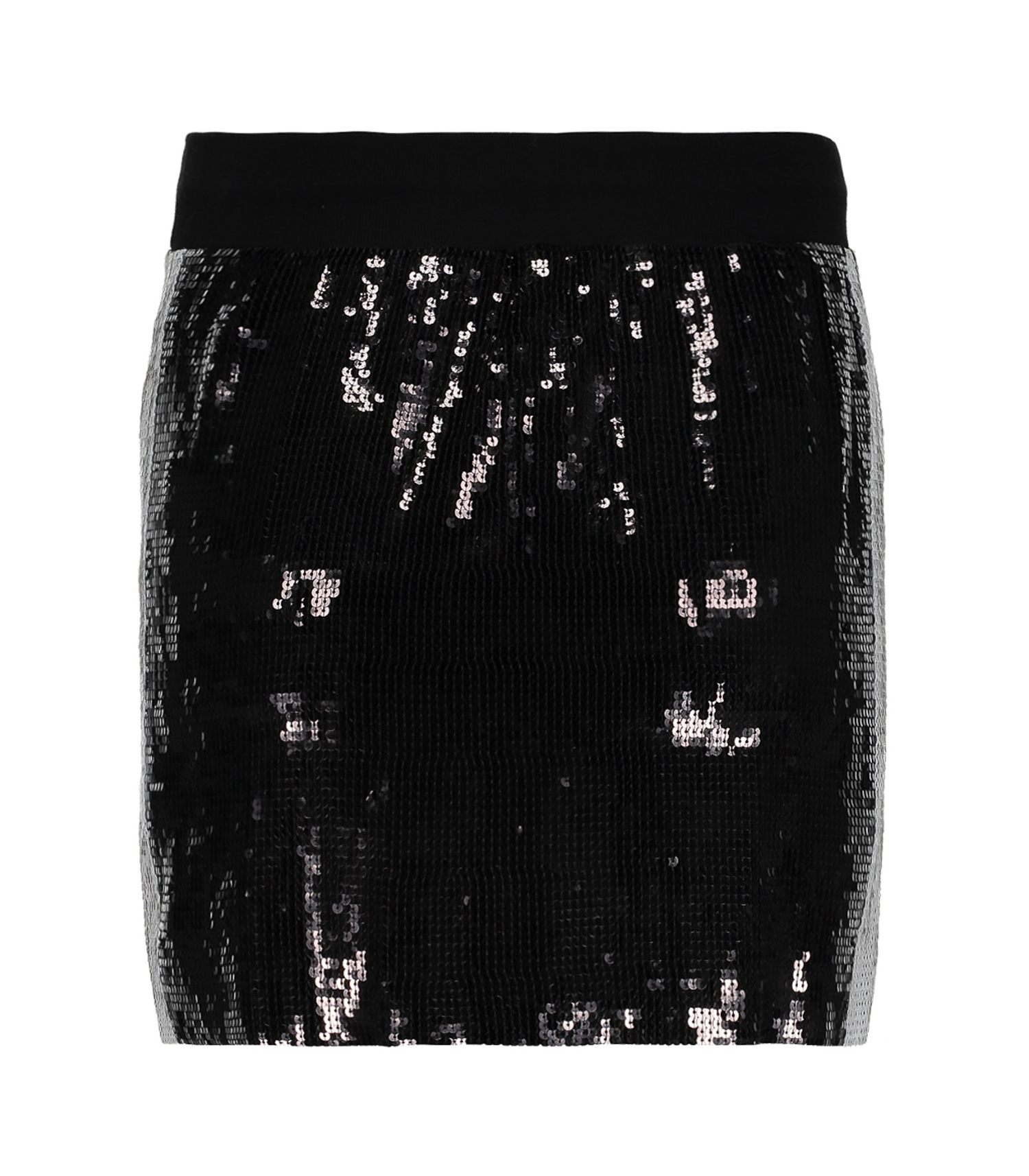jupe sequins noire
