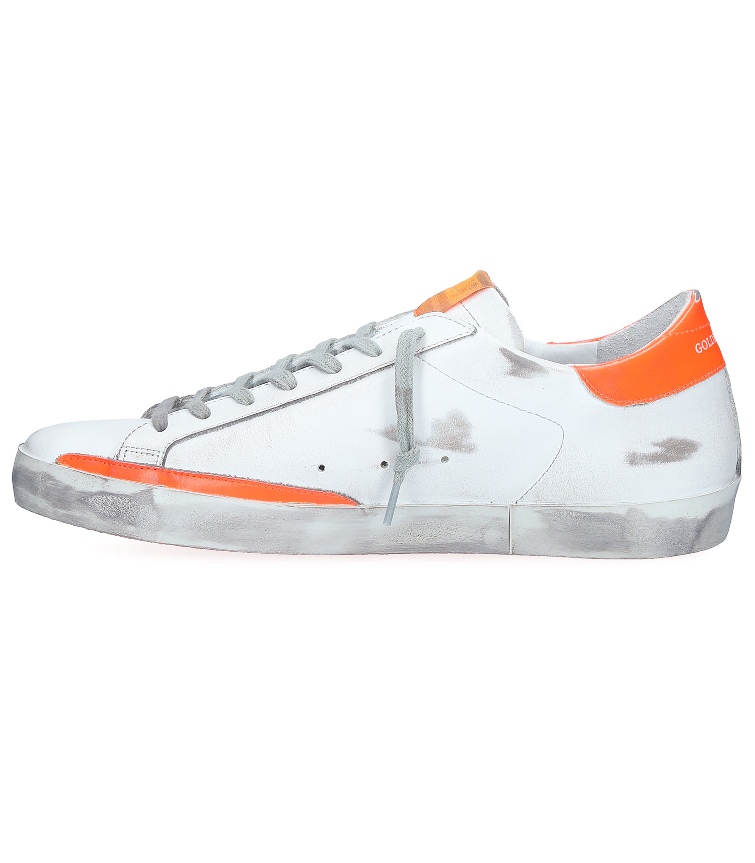 superstar slip on homme orange