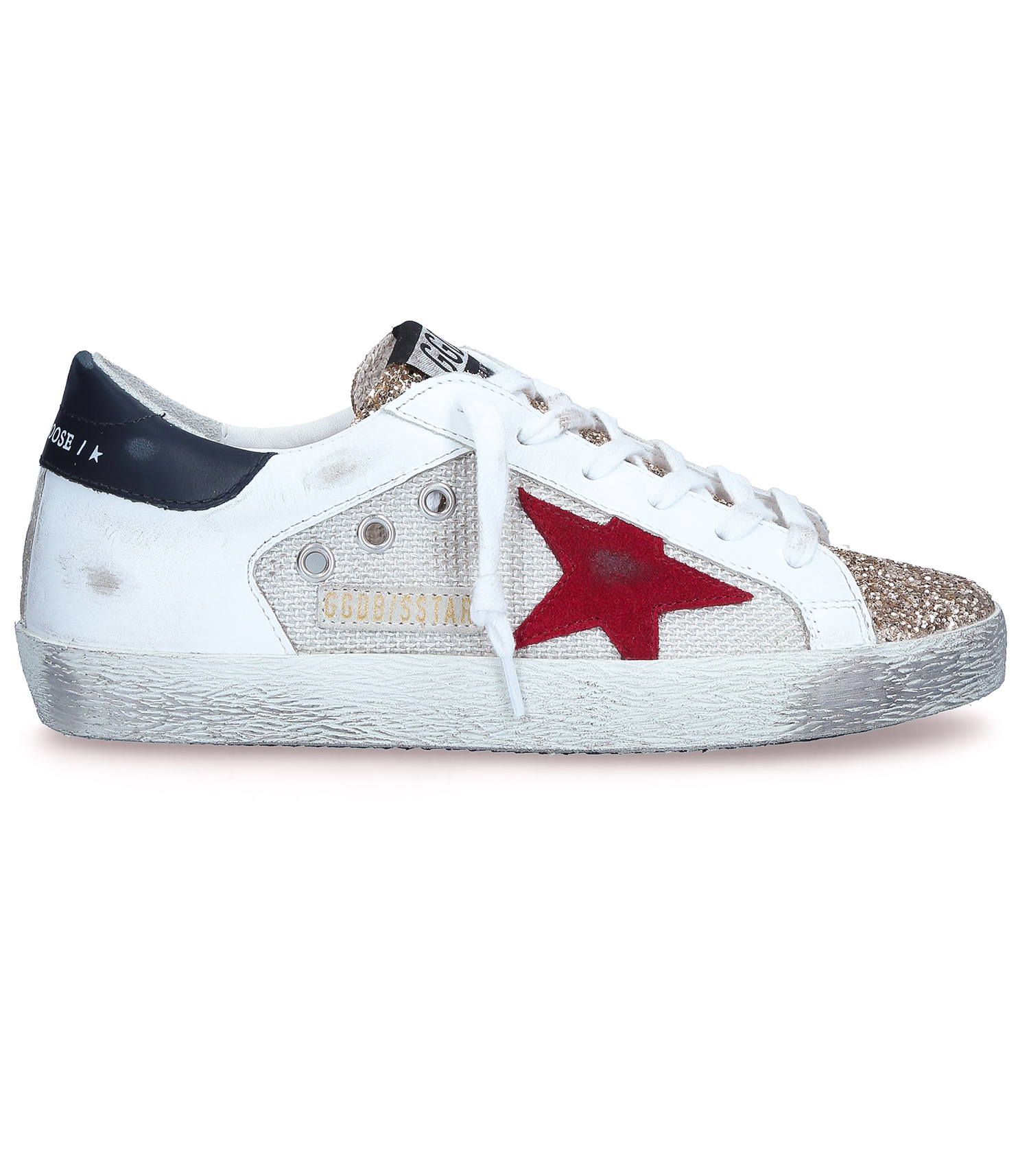 superstar metal toe enfant rouge