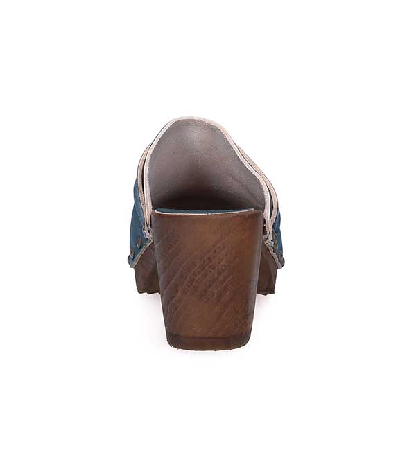 Sabots Kety cuir végétal Pin Bosabo