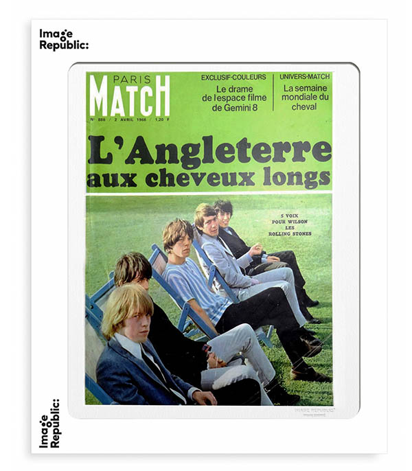 Affiche Paris Match Stones 56 x 76 cm Image Republic