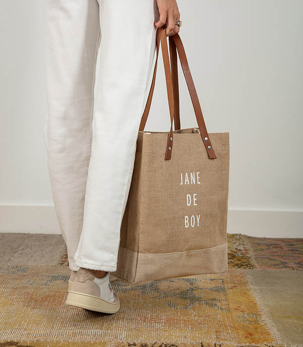 Sac Equitable Wine Bag Jane de Boy Natural Apolis