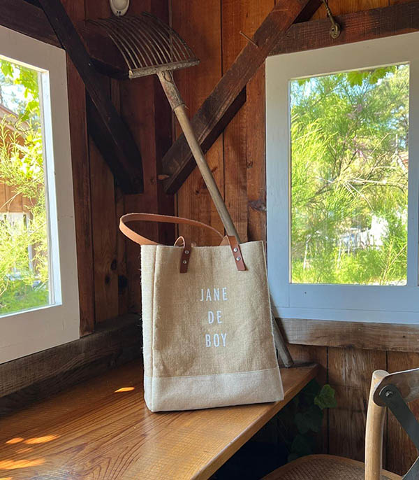 Sac Equitable Wine Bag Jane de Boy Natural Apolis