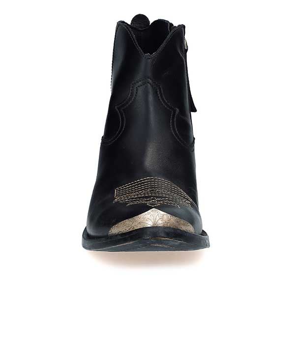 Boots Young Leather Upper Black Golden Goose