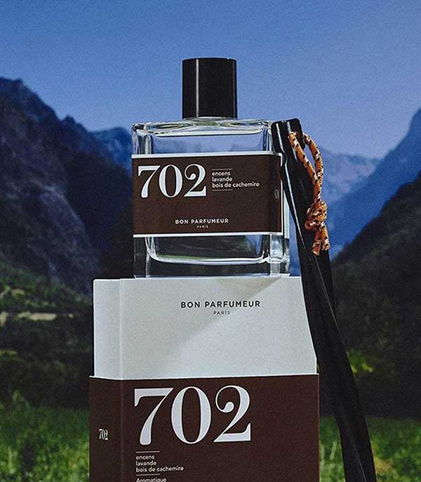 Eau de Parfum 702 Encens, Lavande, Bois de Cachemire 100 ml Bon Parfumeur