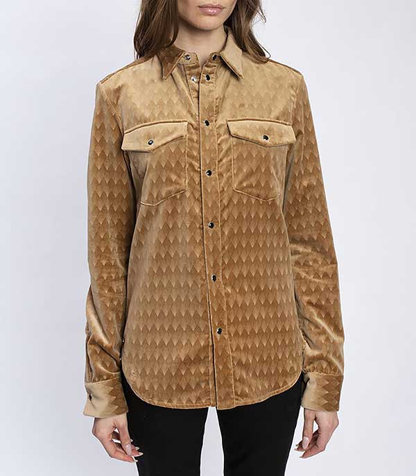 Chemise Christi en velours Garçons Infidèles