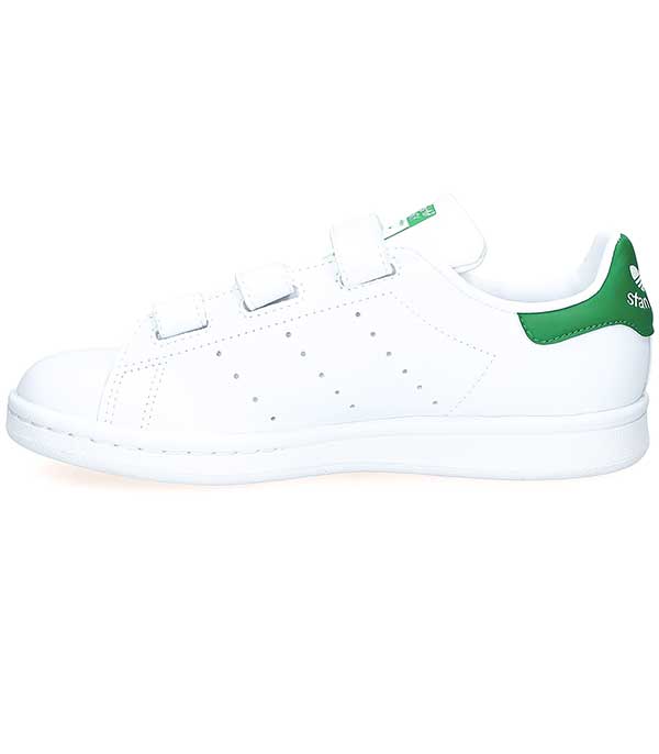 Baskets Stan Smith à scratch White/Green adidas Originals