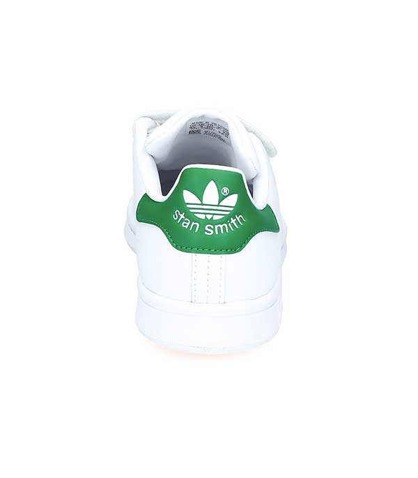 Baskets Stan Smith à scratch White/Green adidas Originals