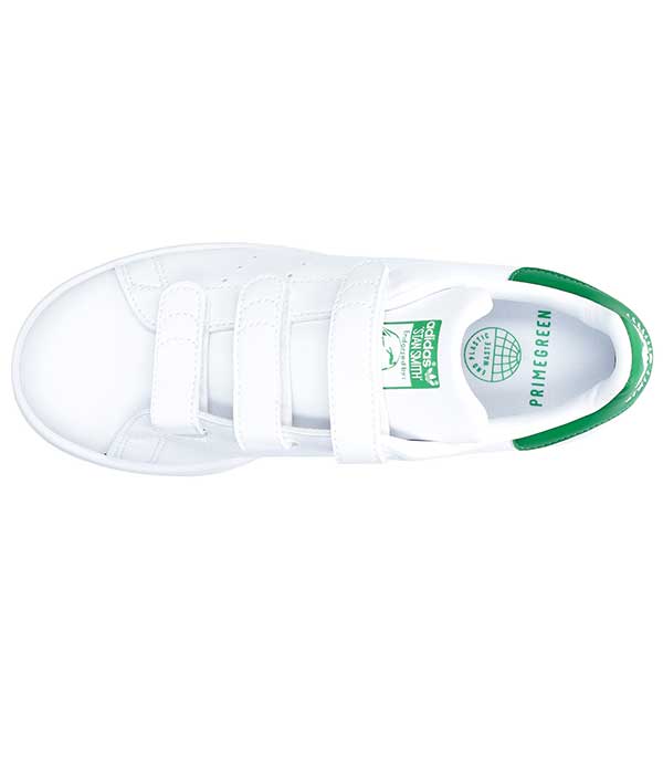 Baskets Stan Smith à scratch White/Green adidas Originals