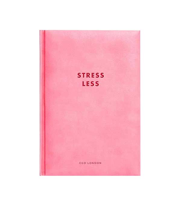 Journal Stress Less Rose/Rouge CGD LONDON