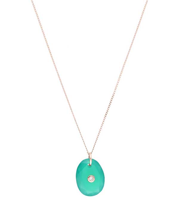 Collier Orso N°1 Green Onyx Pascale Monvoisin