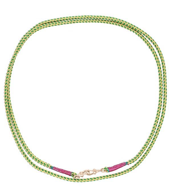 Lien Rathi Doré & Vert 73 cm Marie Lichtenberg
