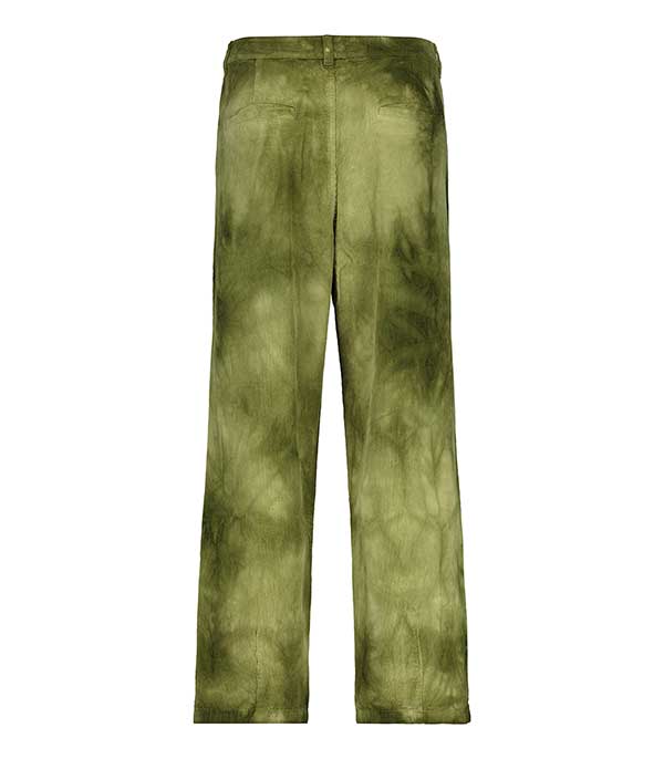 Pantalon chino velours Tribeca Army Love and let dye