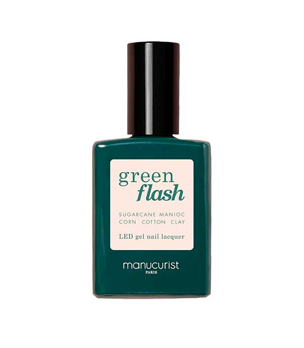 Nail polish semi-permanent Green Flash Nude Manucurist
