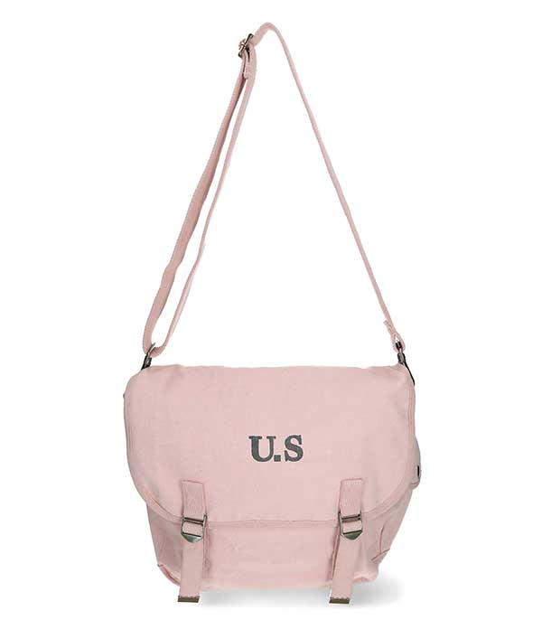 Sac U.S. grand toile rose nude Sac U.S