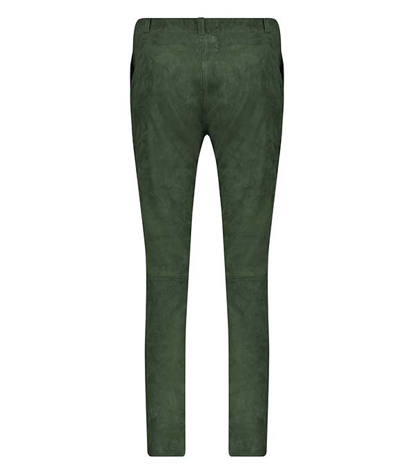 Pantalon Valentine en cuir d'agneau plongé light Stouls