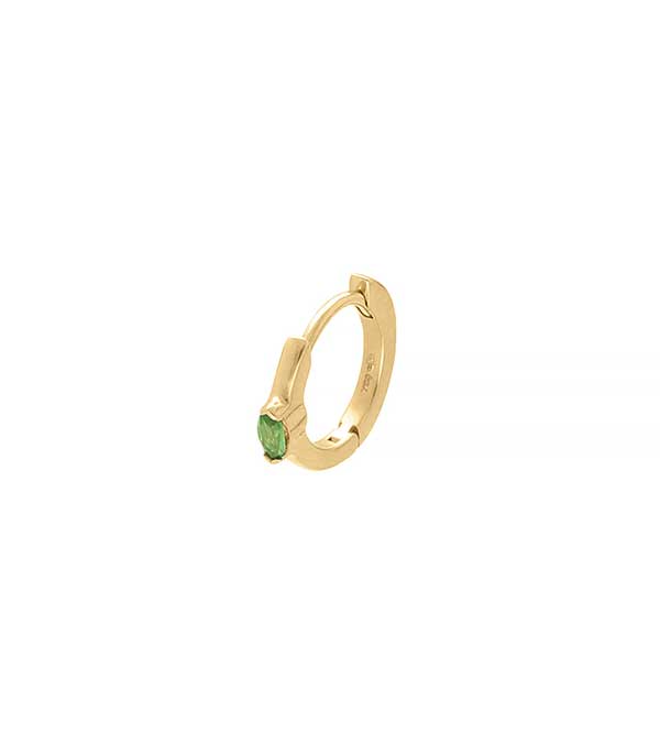 Mini Créole or jaune Marquise Tsavorite And... Paris