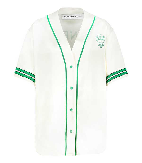 Chemise Ronnie en viscose satinée Margaux Lonnberg