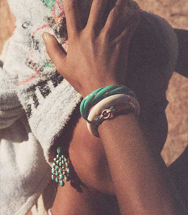 Jonc Diana Aqua Aurélie Bidermann