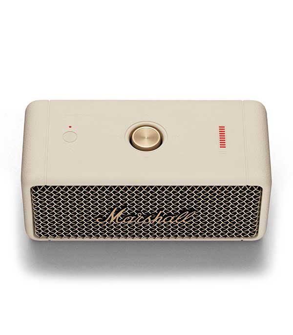 Emberton BT Cream portable speaker Marshall