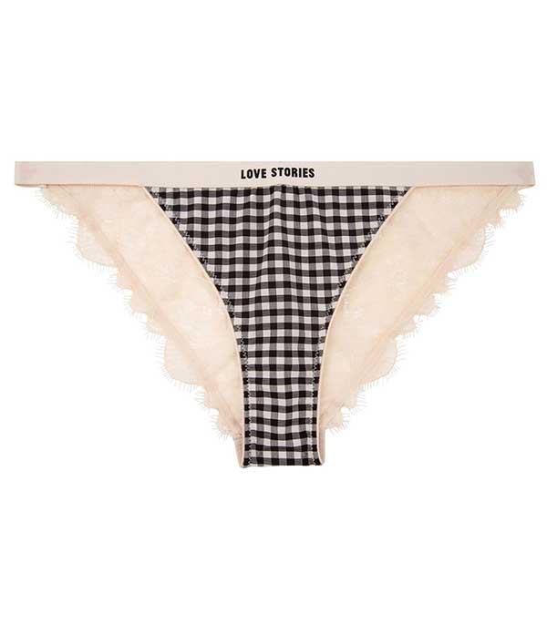 Culotte Wild Rose Check Love Stories