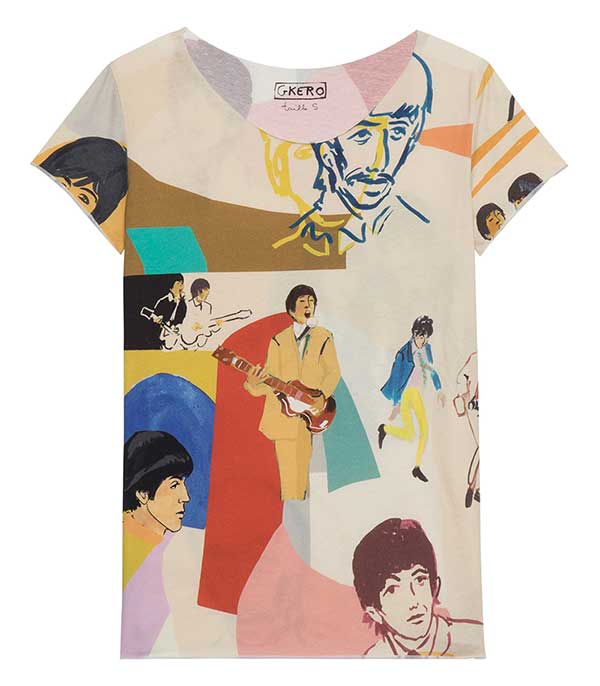 Tee-shirt Beatles Woman G.Kero