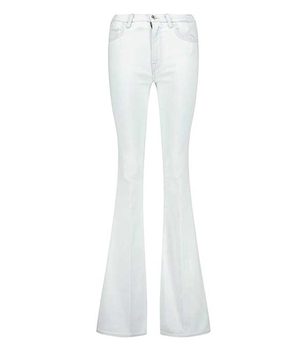 Jean flare Ursula Very Light Blue Made in Tomboy