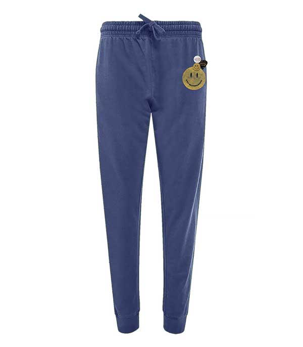Pantalon de jogging Jogger Smiley Bleu Newtone