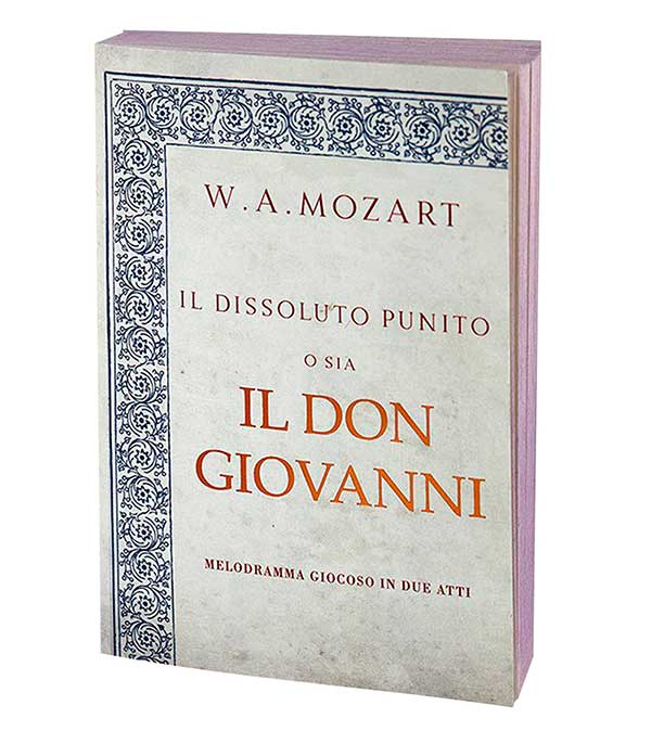 Mute Book Pocket Don Giovanni  Slow Design